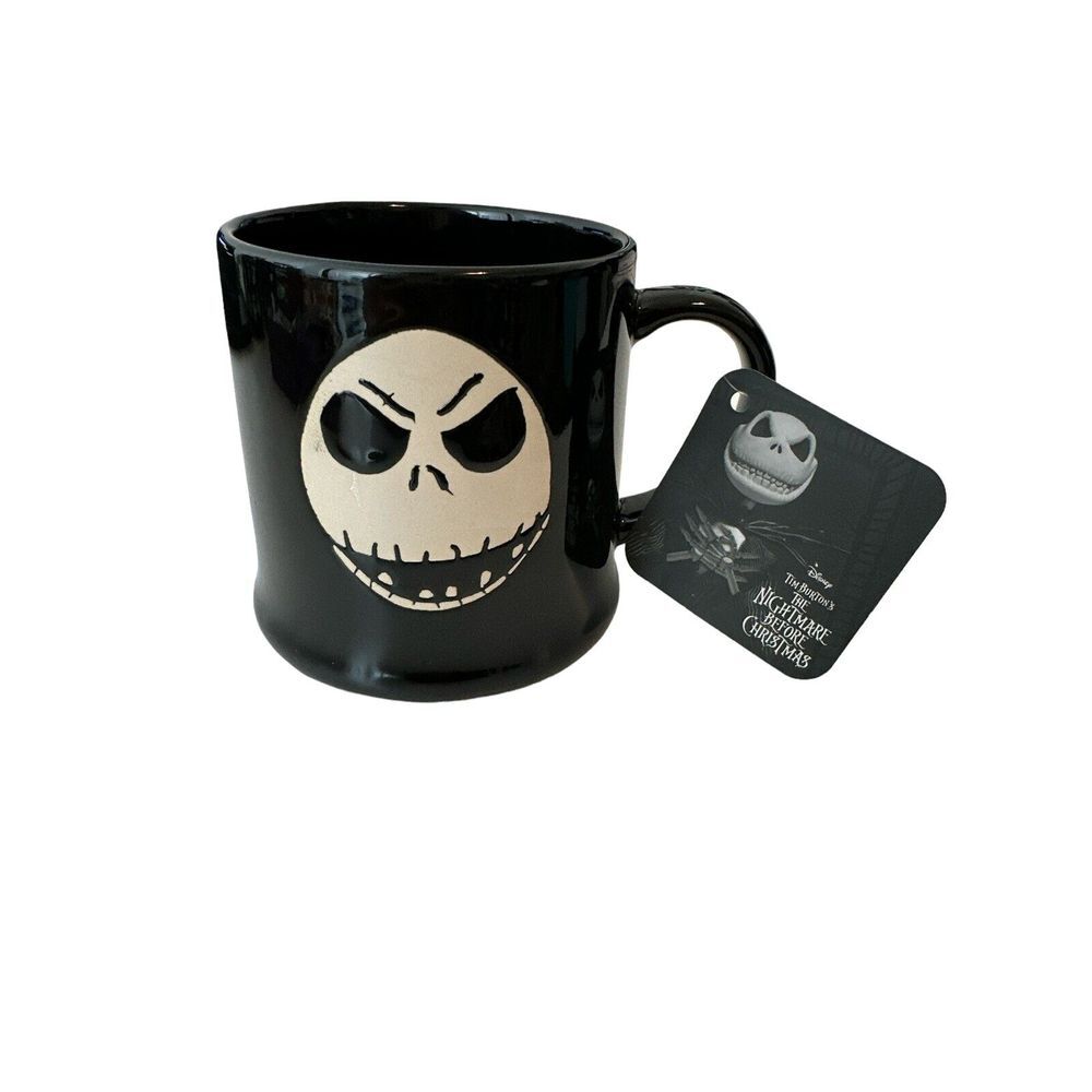 The Nightmare Before Christmas  Mug Jack Skeleton Disney Halloween NWT‎
